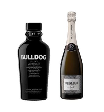 Gin Bulldog London + Espumante Riccadonna