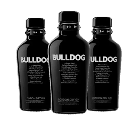 Gin Bulldog London X3